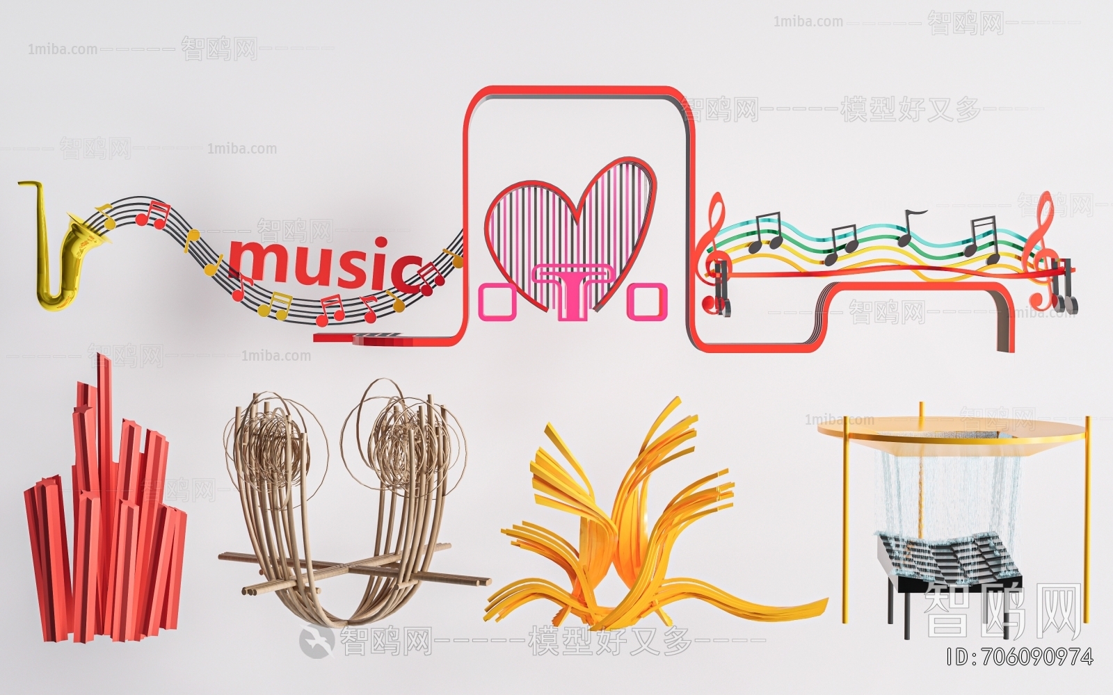 Modern Sculpture Sketch