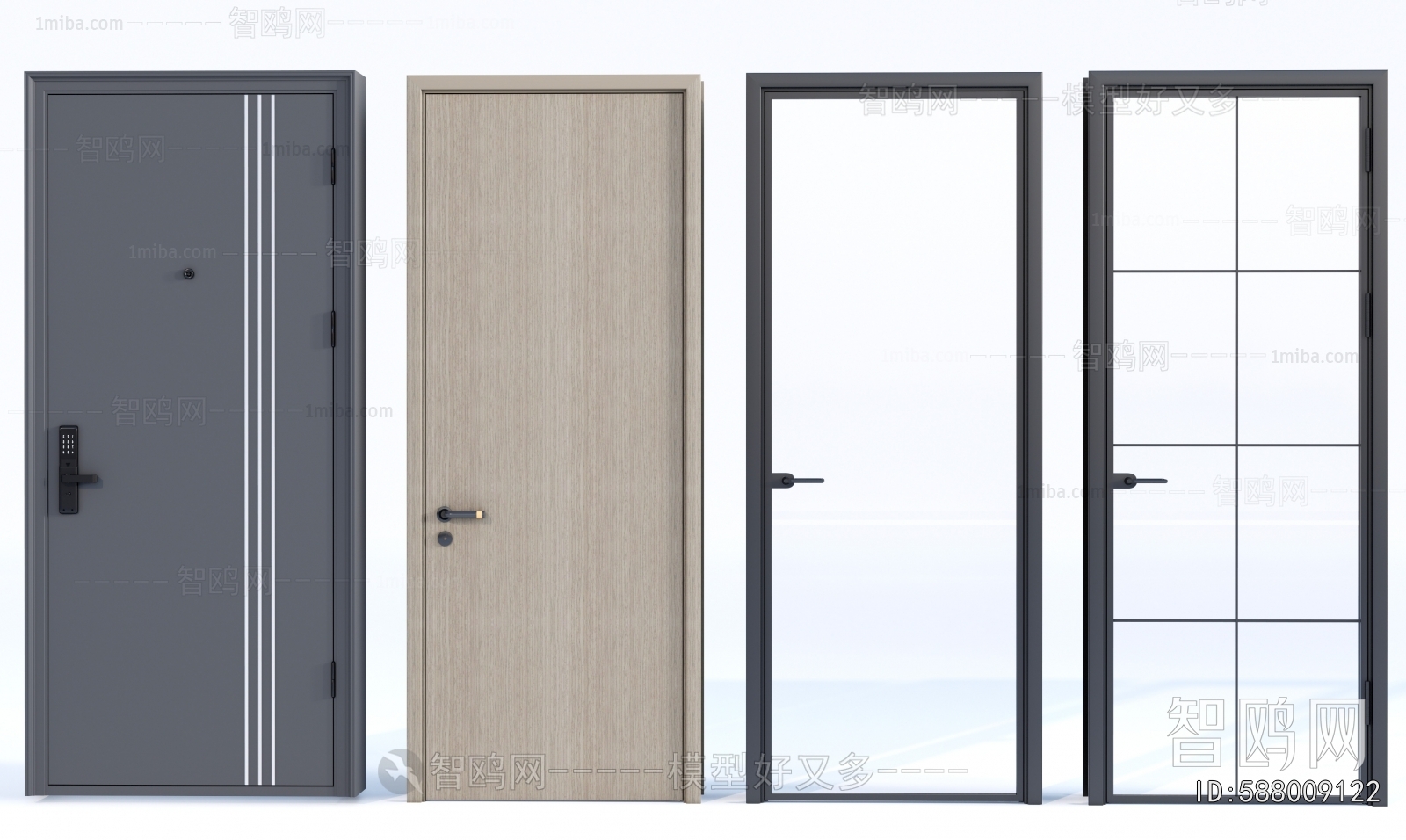 Modern Single Door