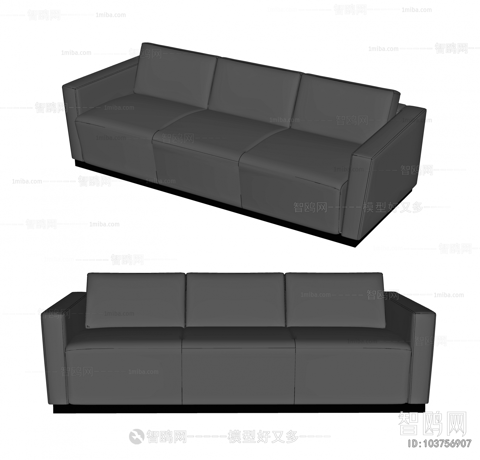 Modern Three-seat Sofa