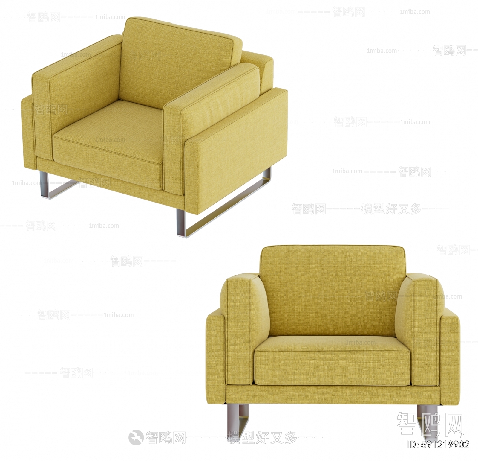 Modern Single Sofa
