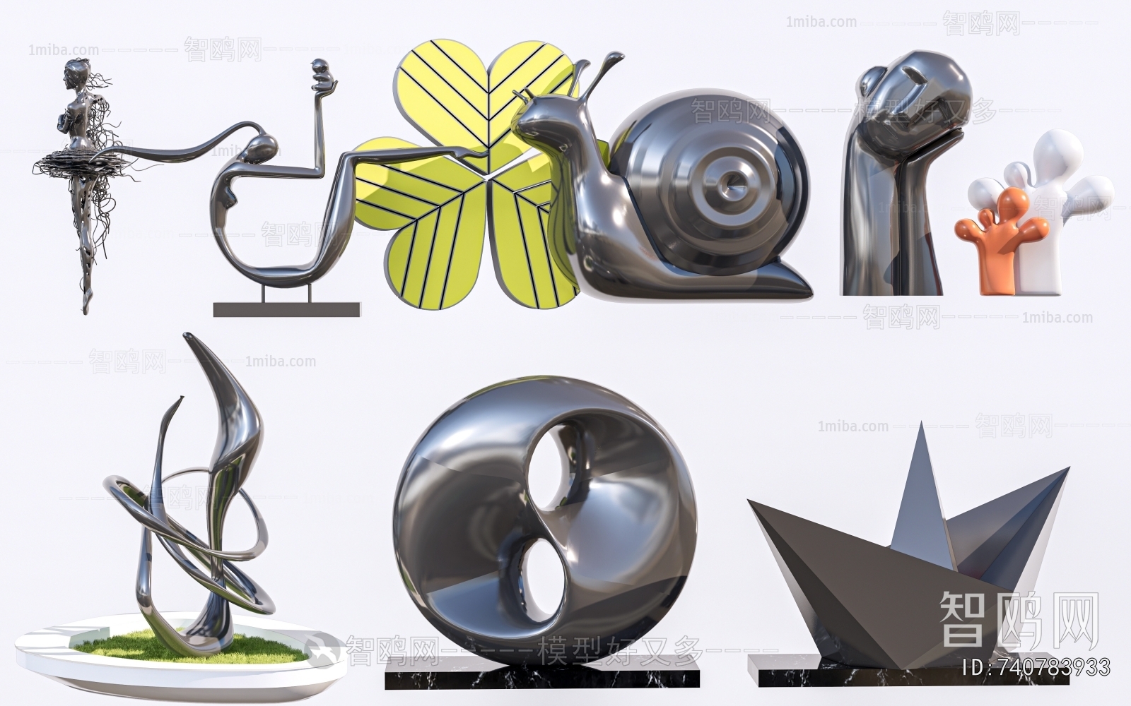 Modern Sculpture Sketch