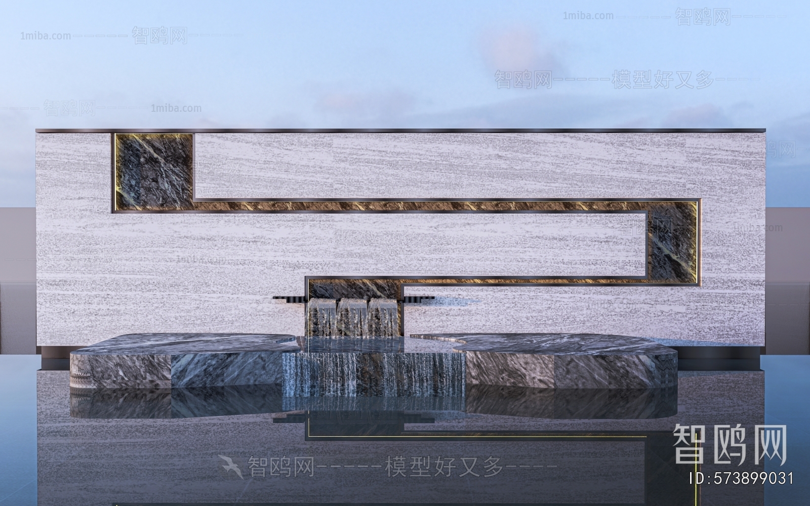 Modern Landscape Wall