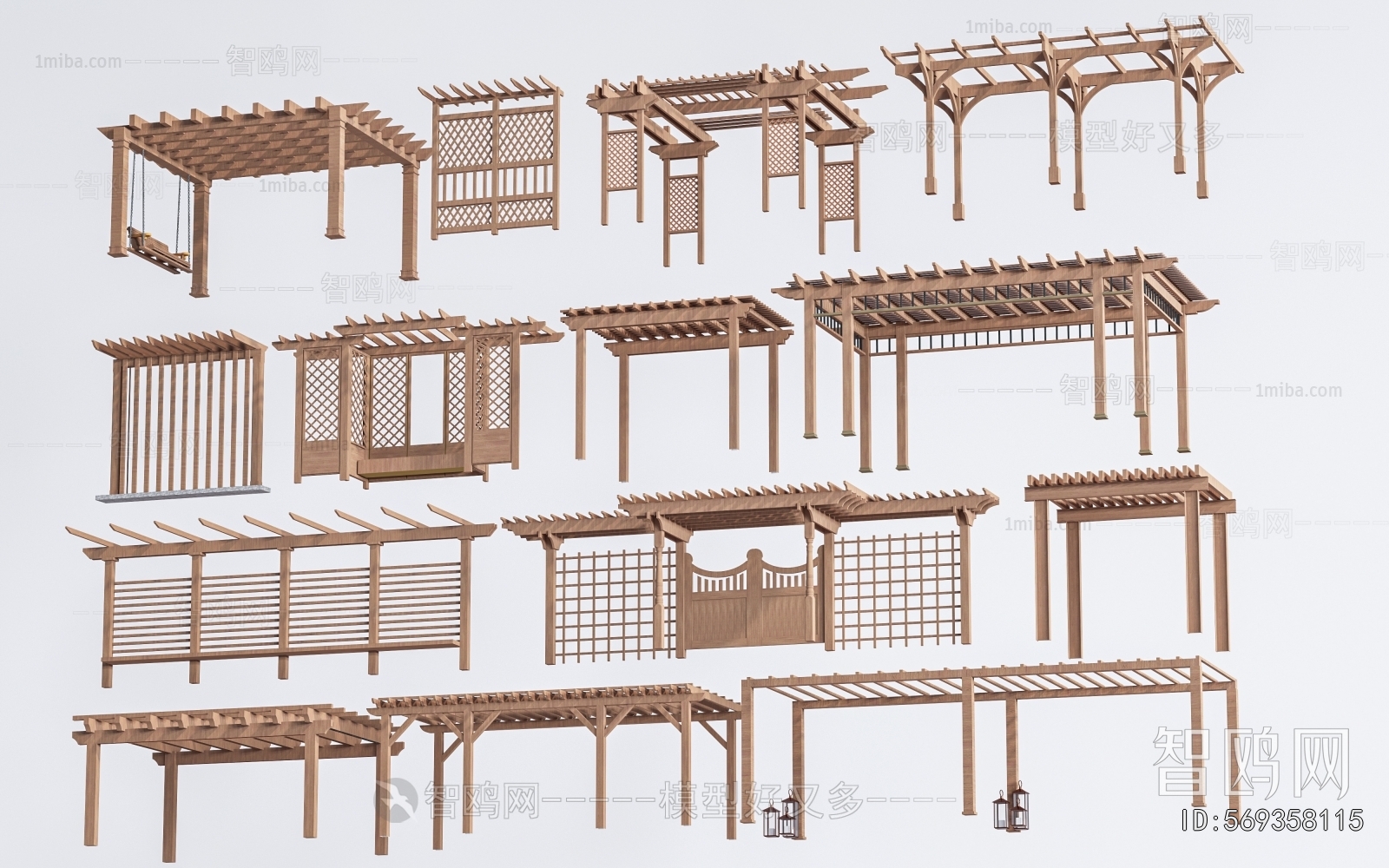 New Chinese Style Gallery Frame