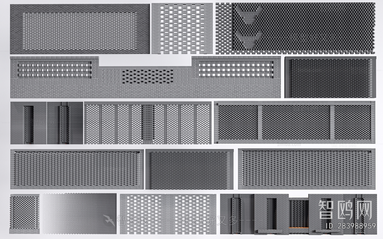 New Chinese Style Landscape Wall