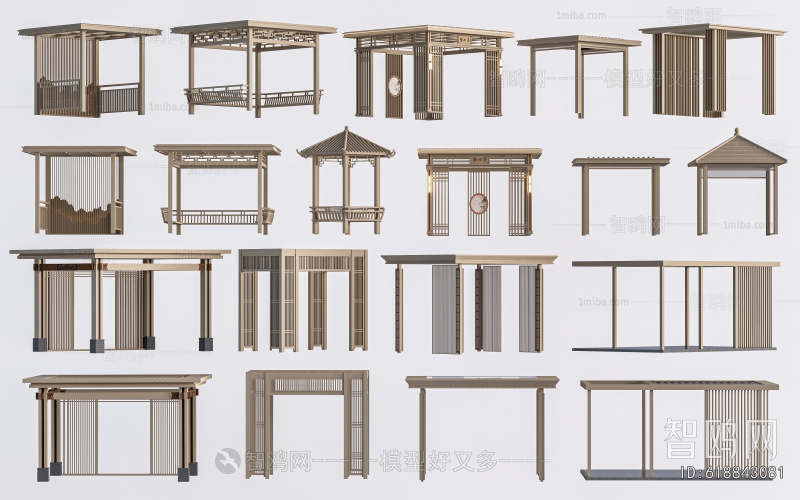 New Chinese Style Pavilion