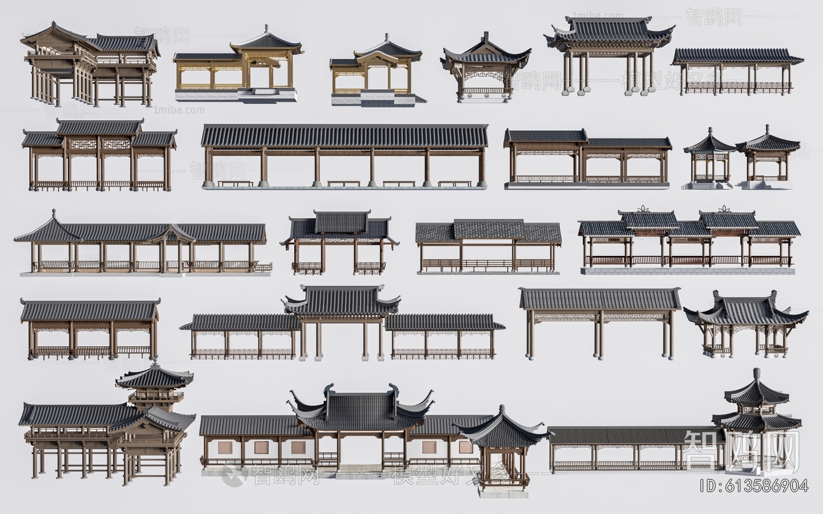 Chinese Style Gallery Frame