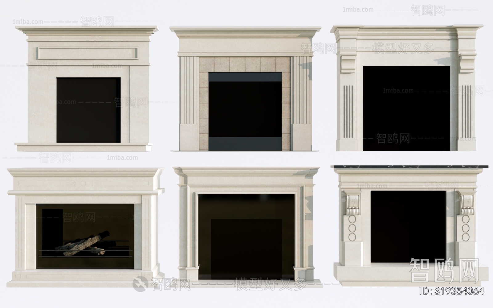 European Style Fireplace