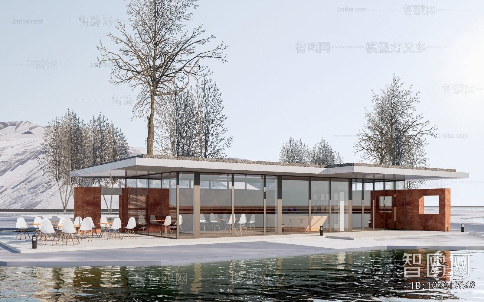 Modern Appearance Of Commercial Building