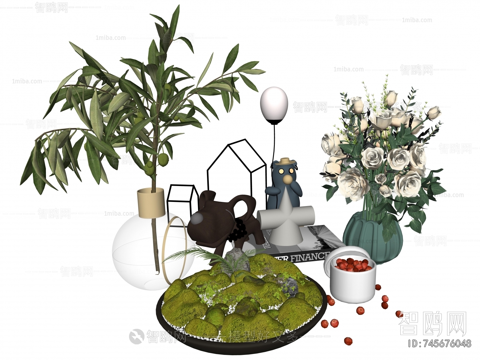 Modern Decorative Set