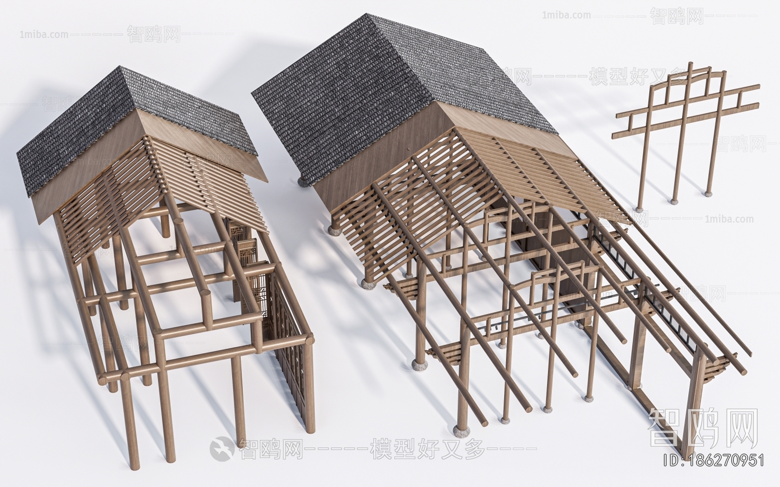 Chinese Style Building Component