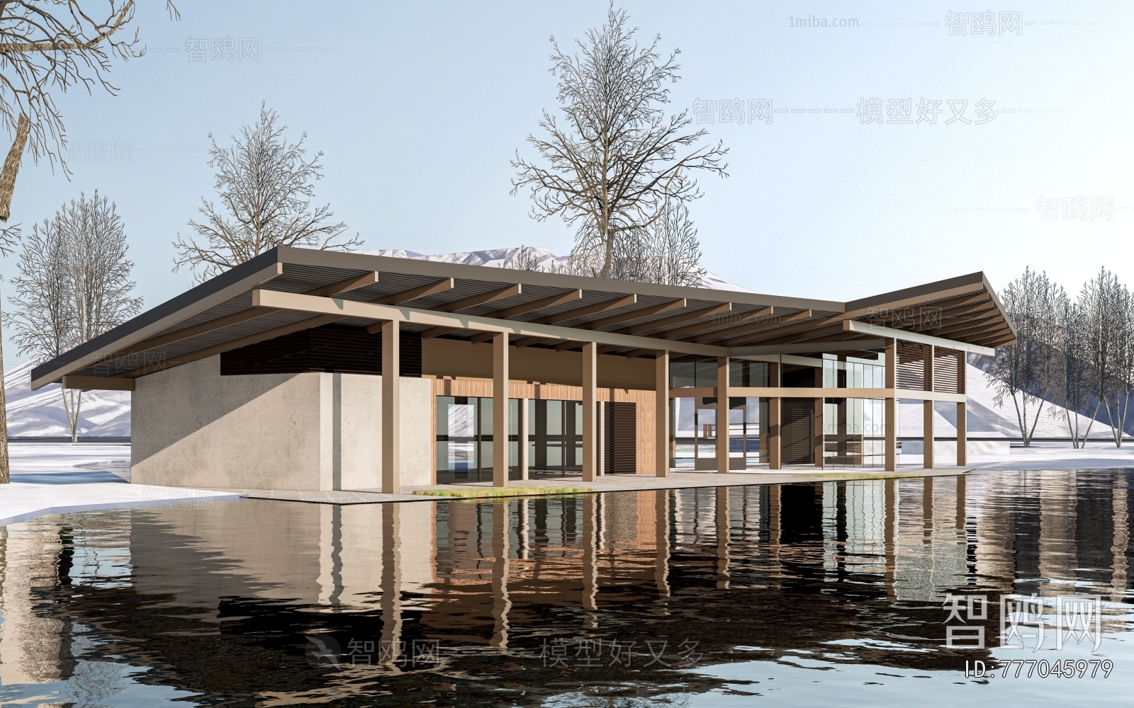 Modern Appearance Of Commercial Building