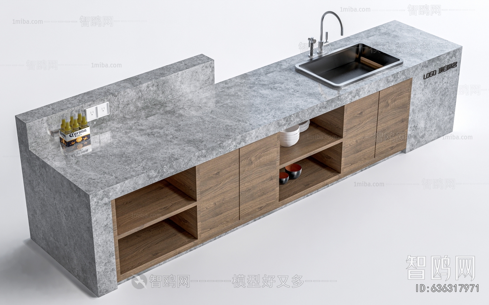Modern Counter Bar