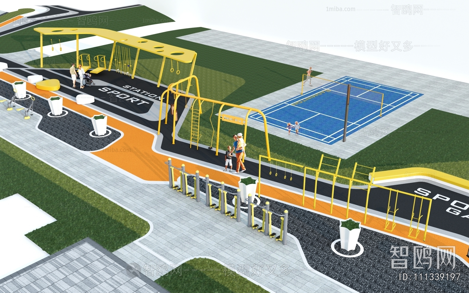 Modern Fitness Equipment