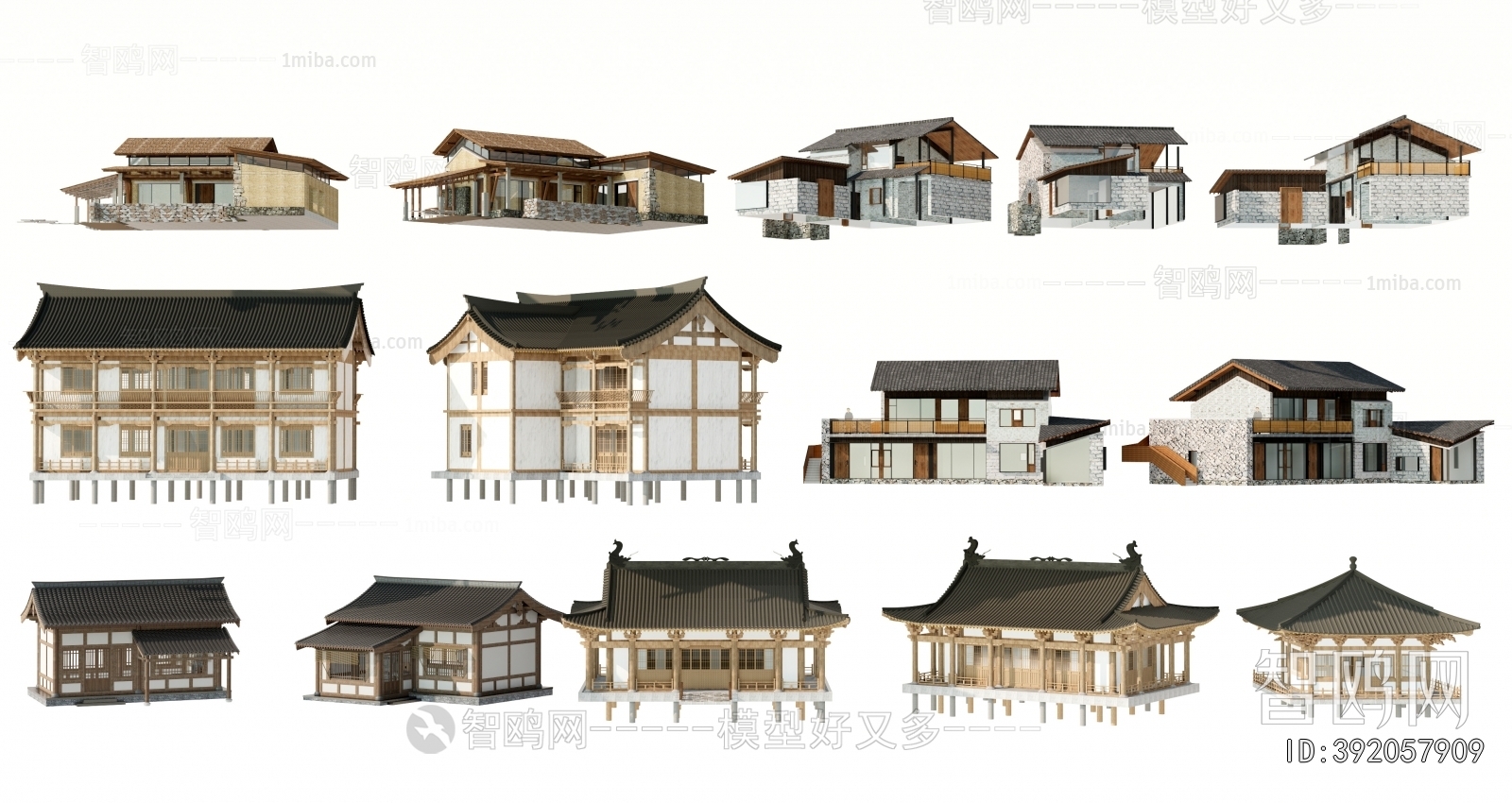 New Chinese Style Residential Building