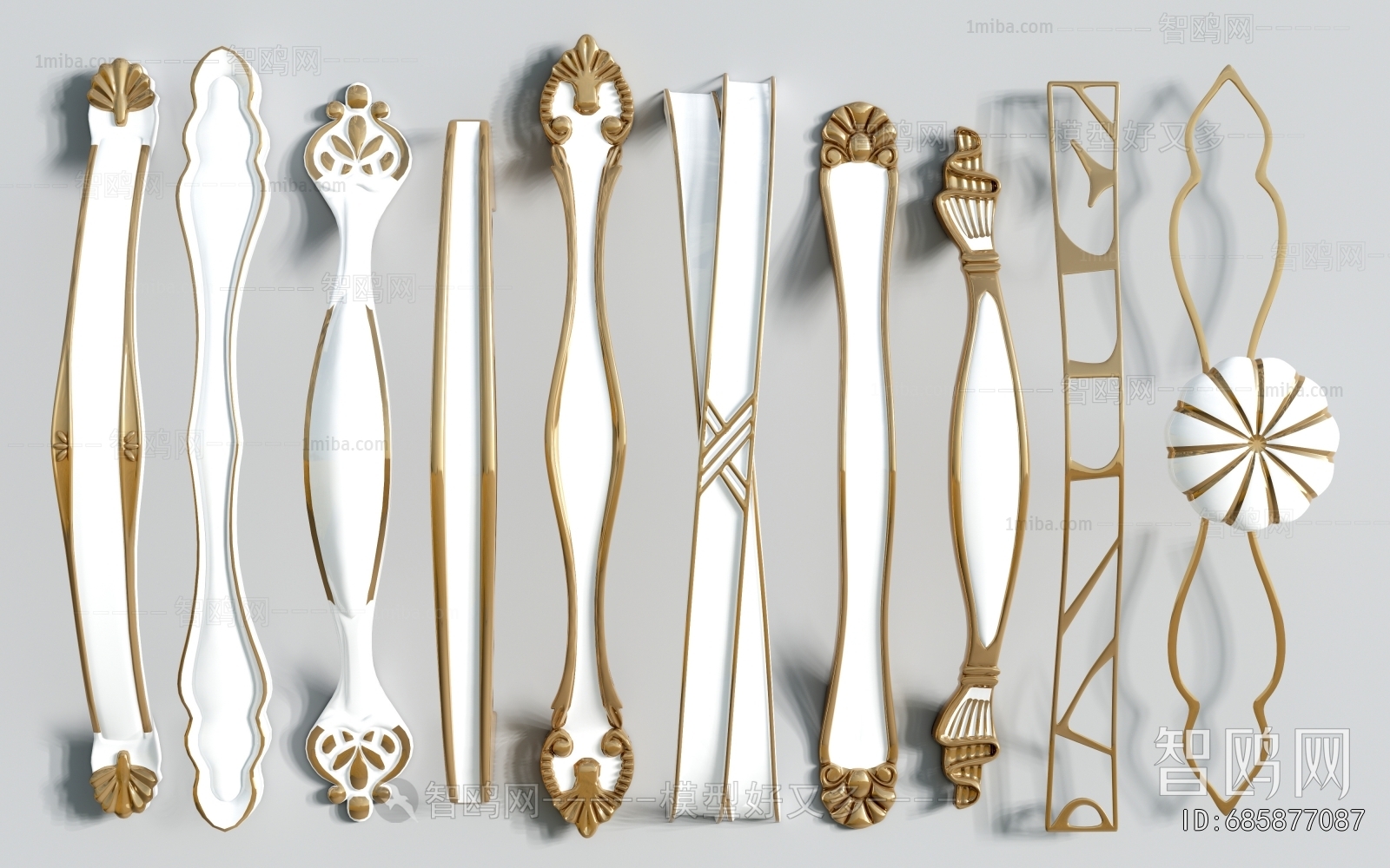 French Style Door Handle