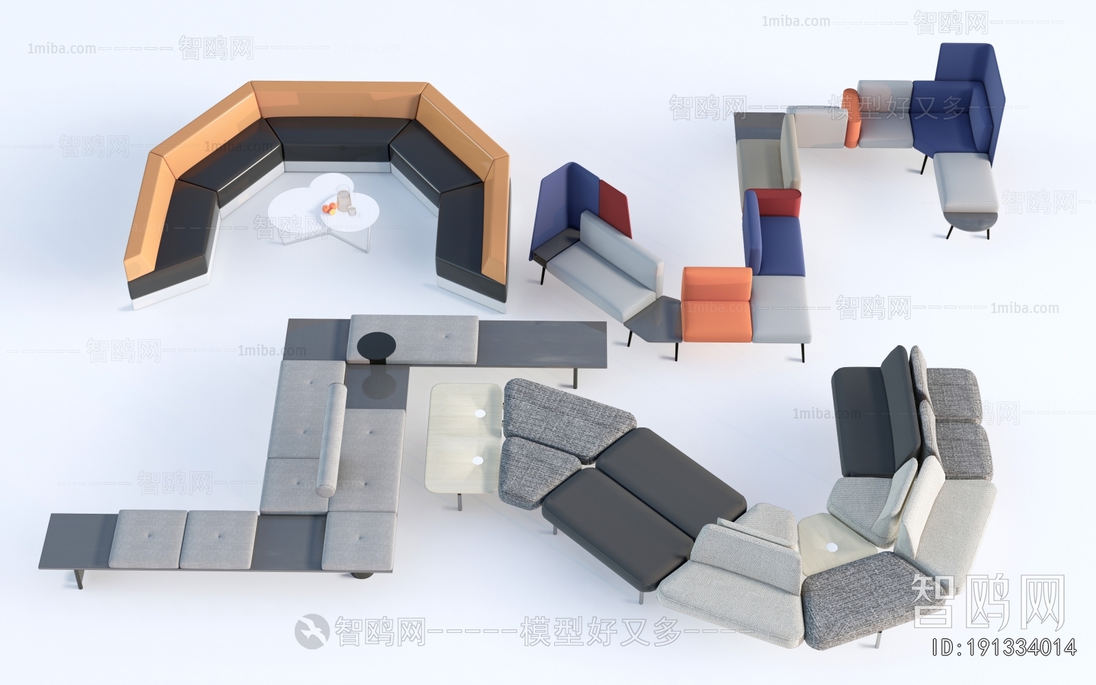 Modern Card Seat Sofa