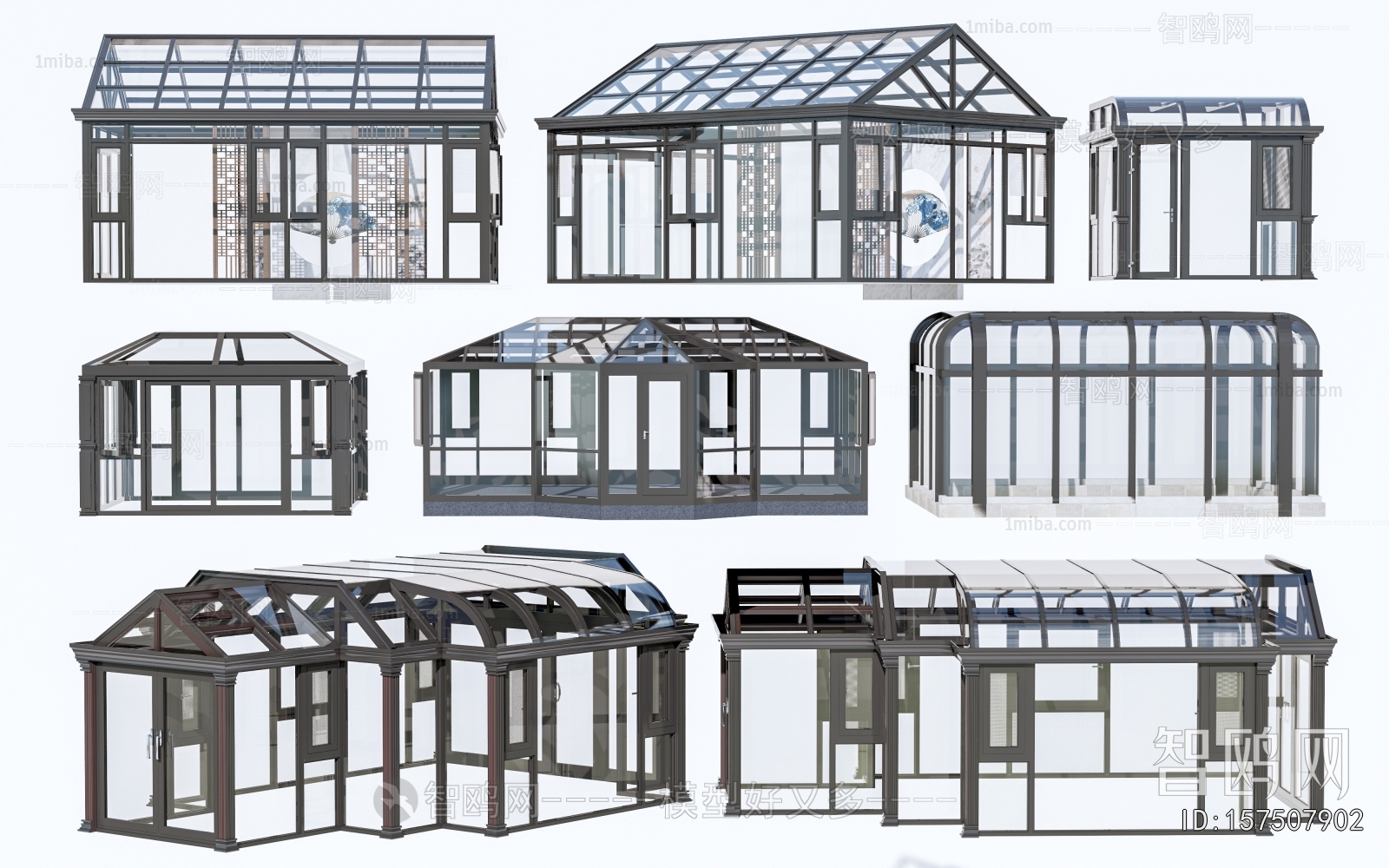 Modern Glass Sunshine Room