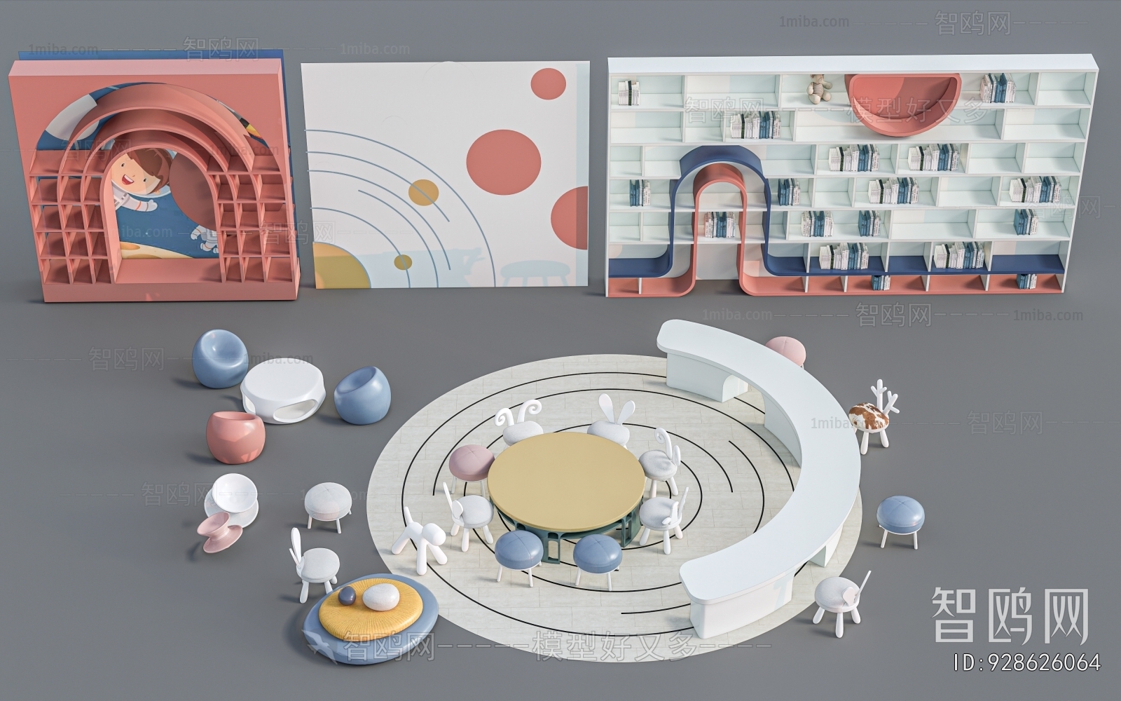 Modern Children's Table/chair