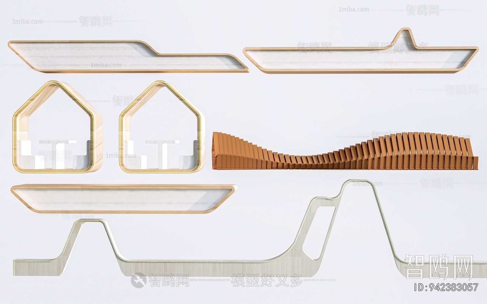 Modern Communal Chair