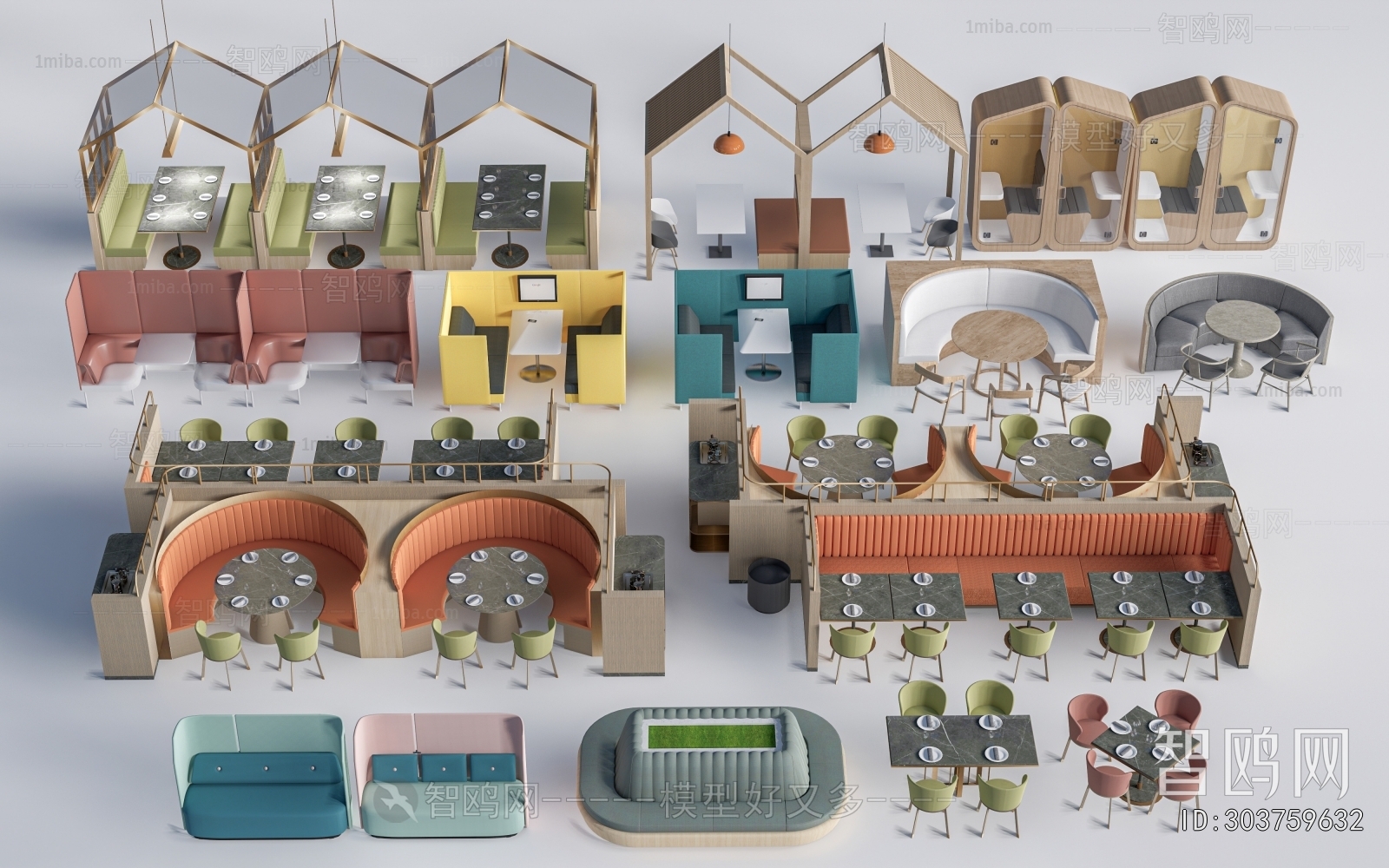 Modern Card Seat Sofa