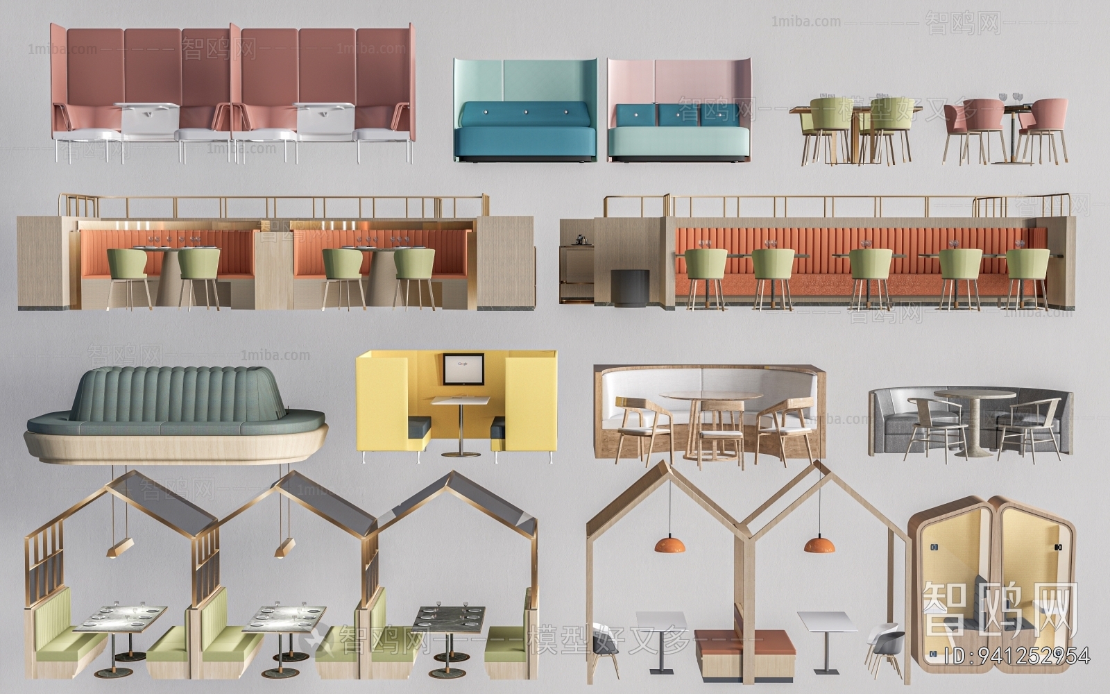 Modern Card Seat Sofa