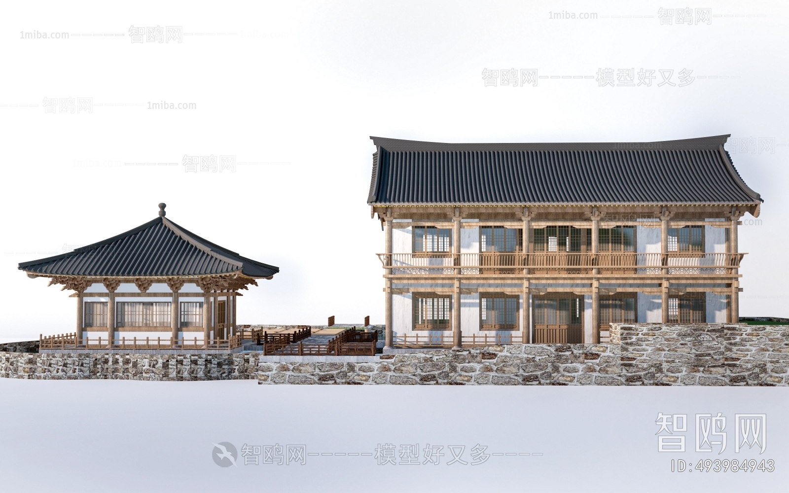 New Chinese Style Residential Building