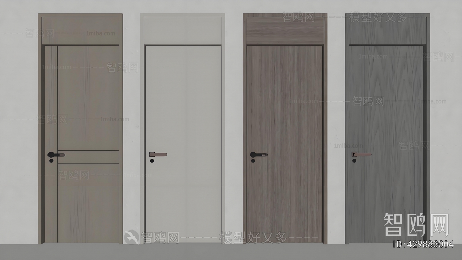 Modern Single Door