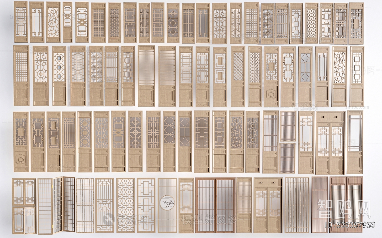 New Chinese Style Door