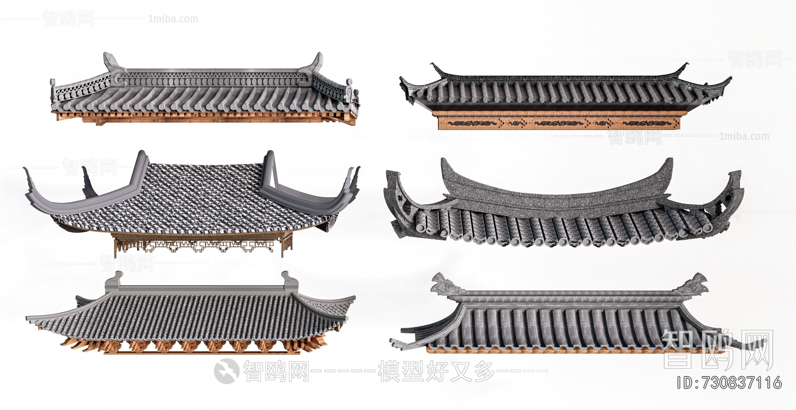 Chinese Style Building Component