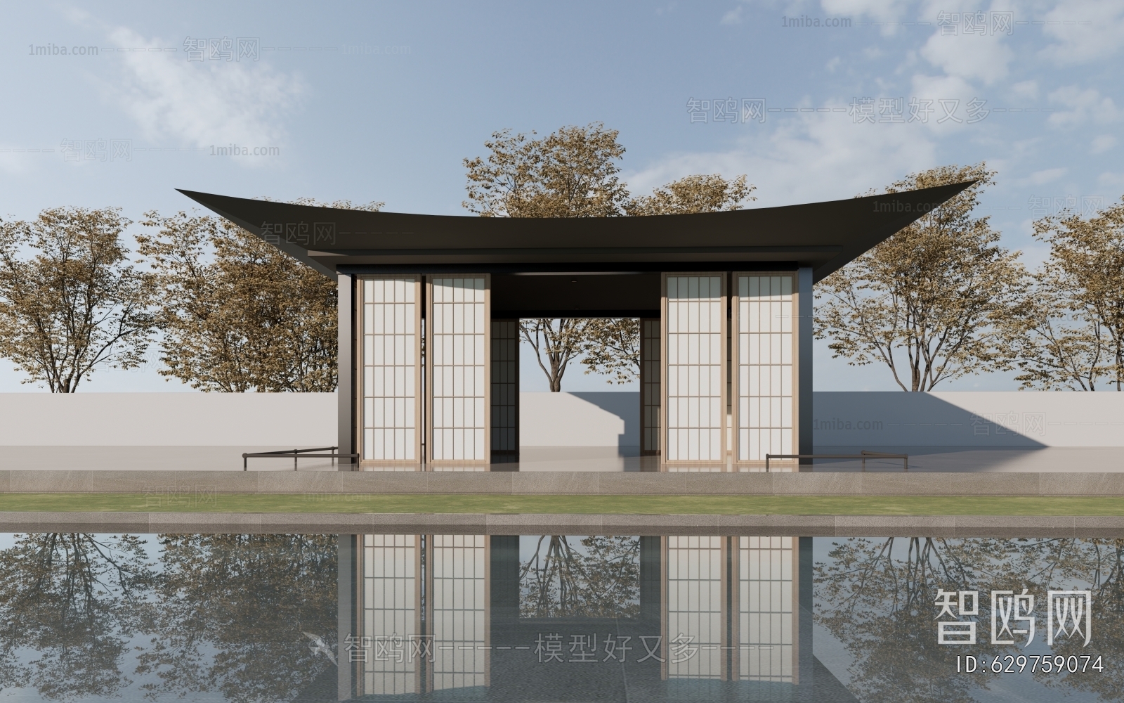 New Chinese Style Pavilion