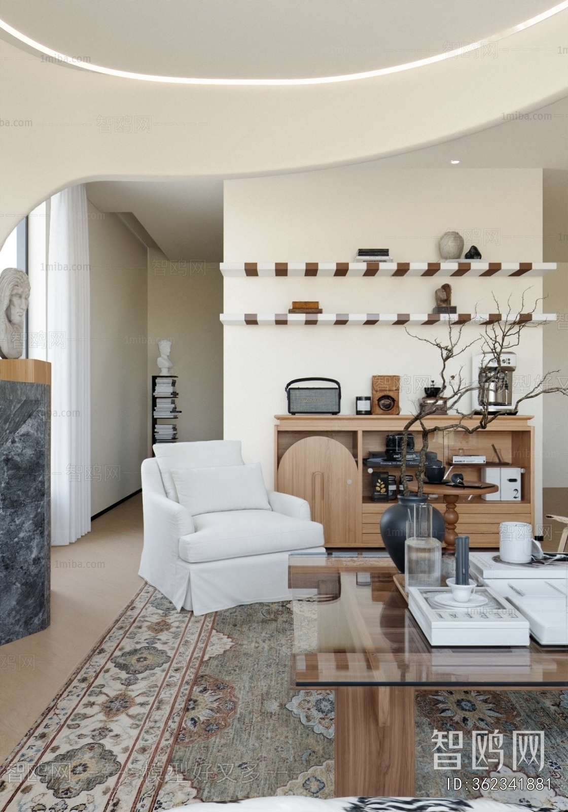 American Style A Living Room