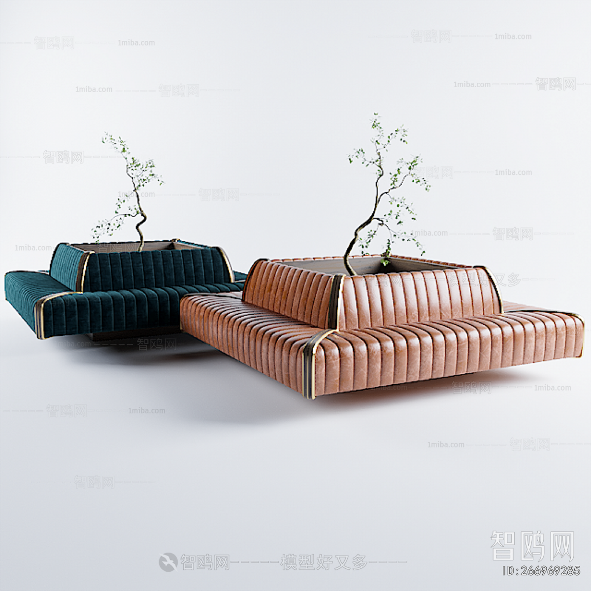 Modern Multi Person Sofa