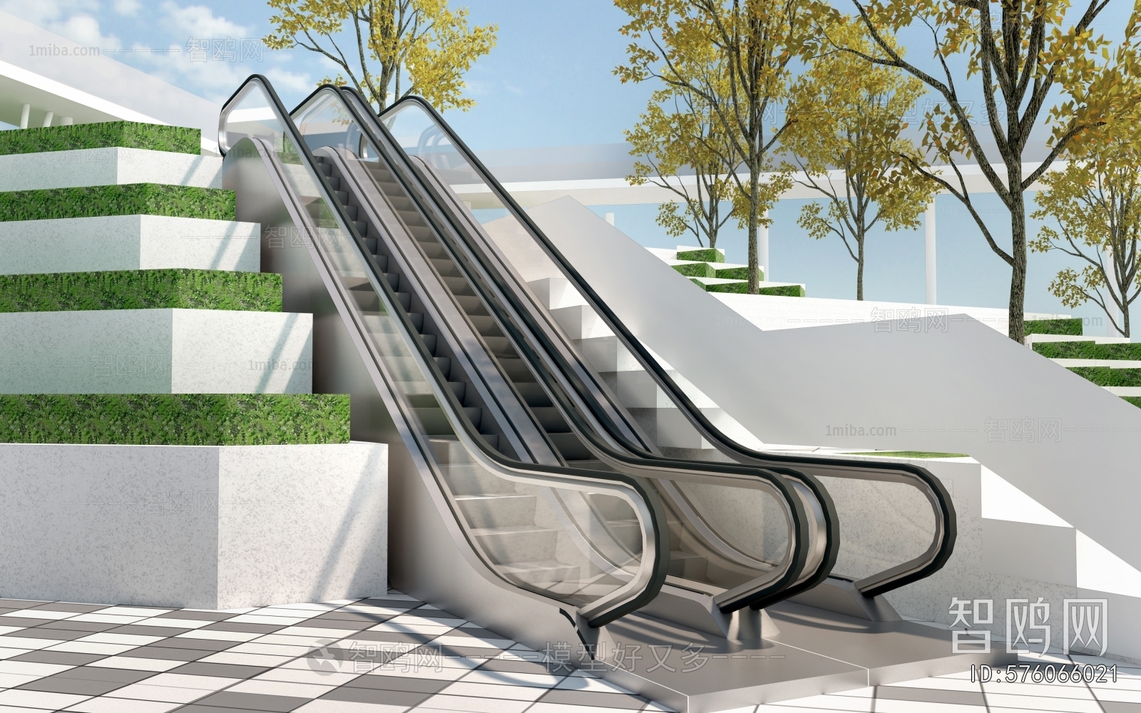 Modern Escalator