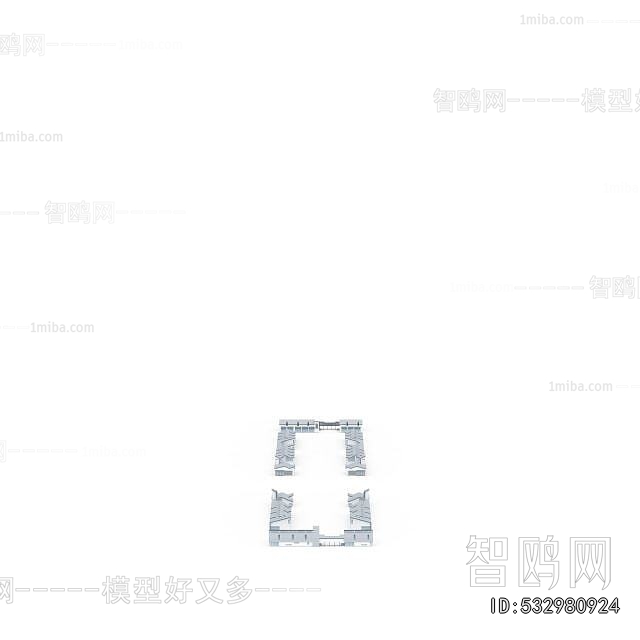 Modern Architectural Bird's-eye View Planning