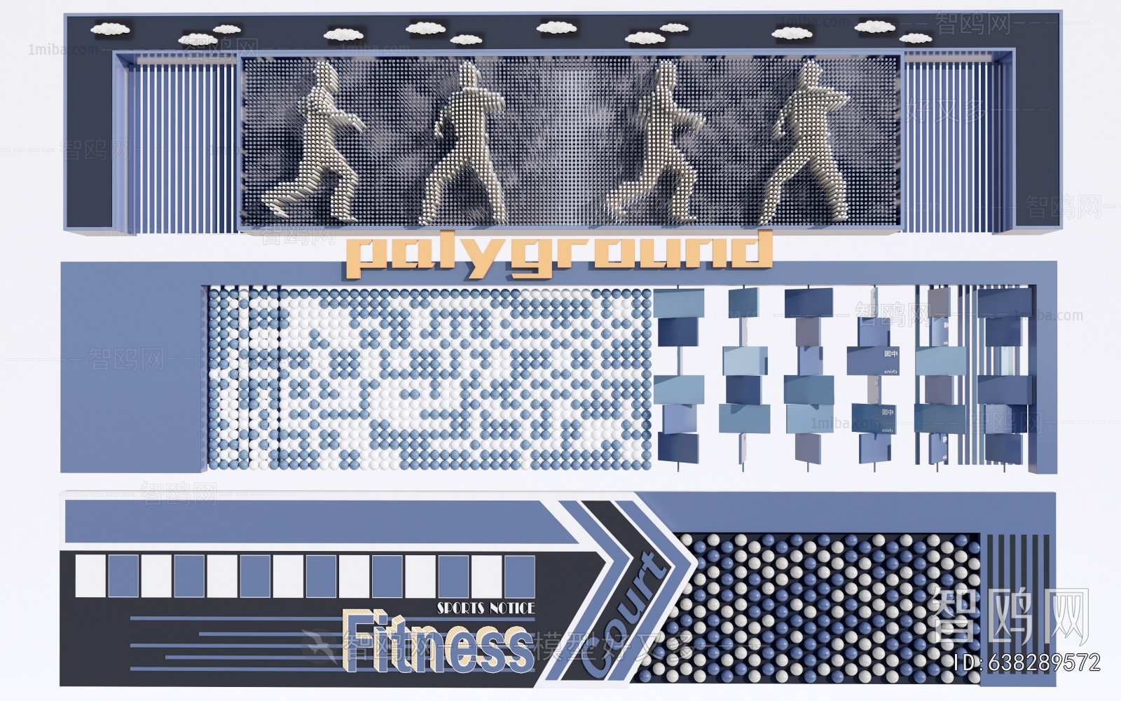 Modern Landscape Wall