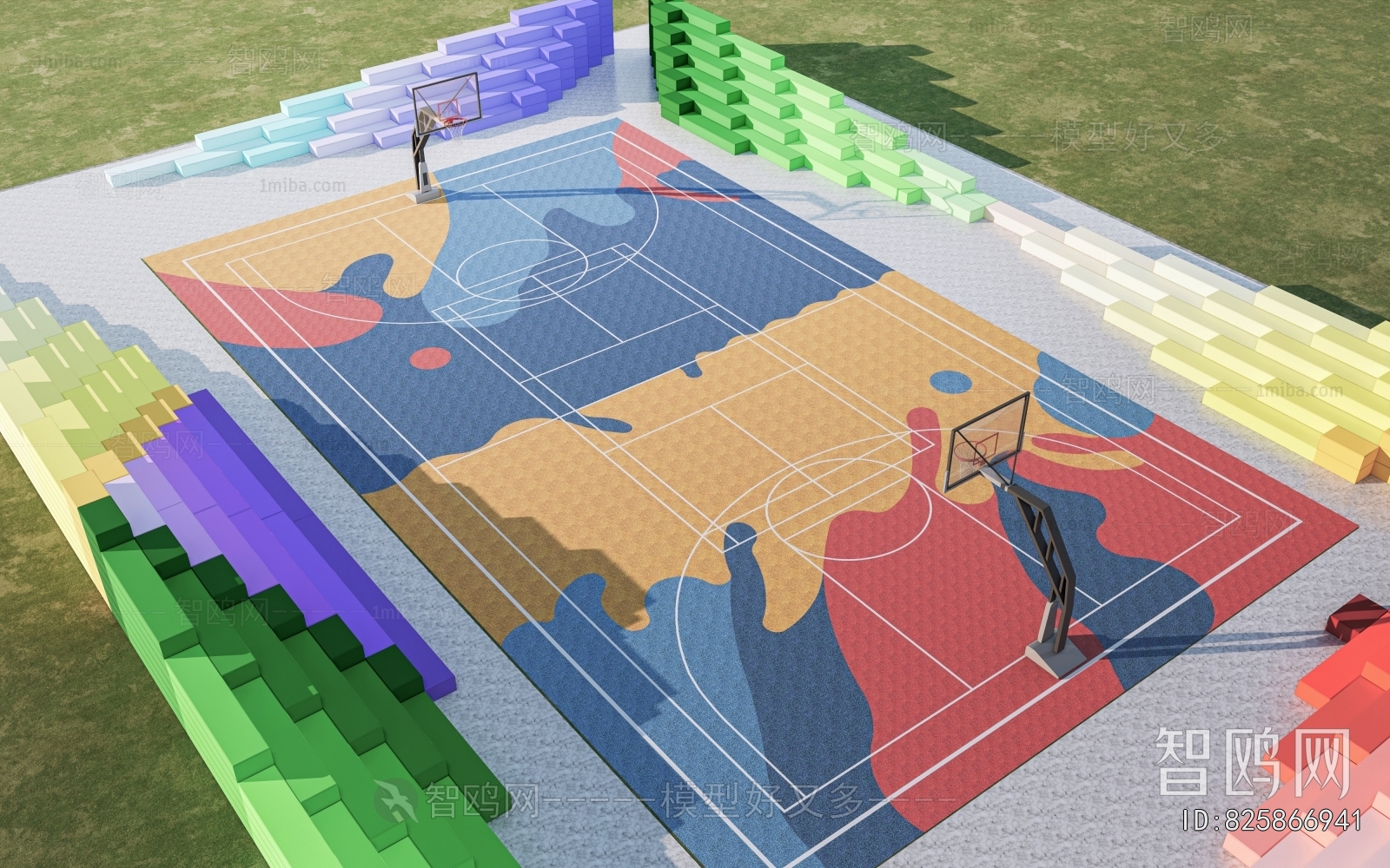 Modern Outdoor Sports Stadium