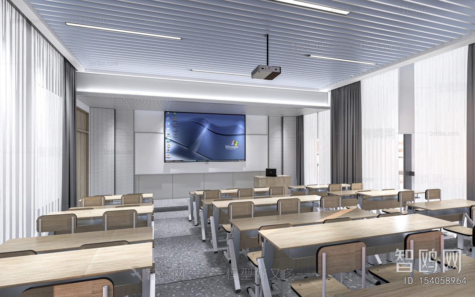 Modern School Classrooms