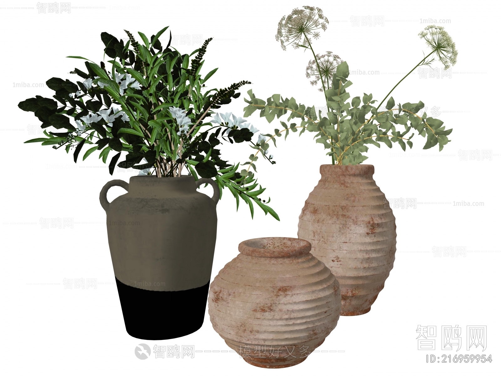 Wabi-sabi Style Flower Arrangement