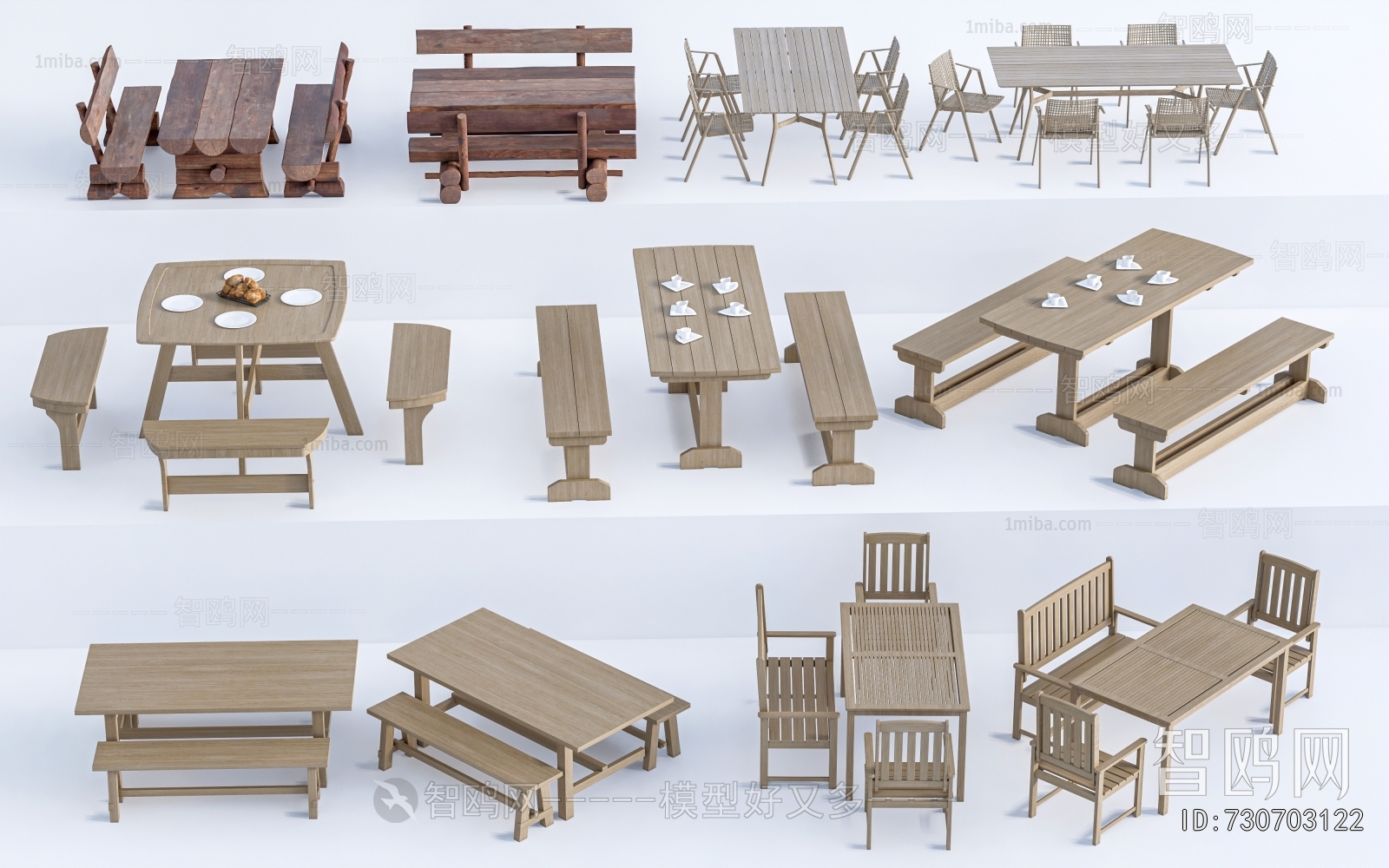 New Chinese Style Leisure Table And Chair