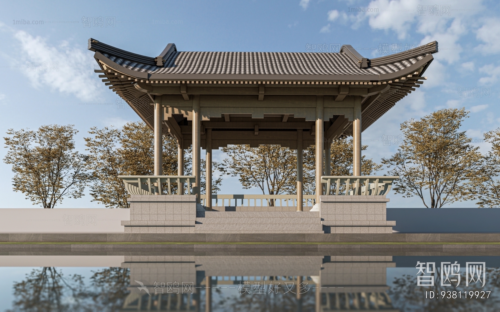New Chinese Style Pavilion