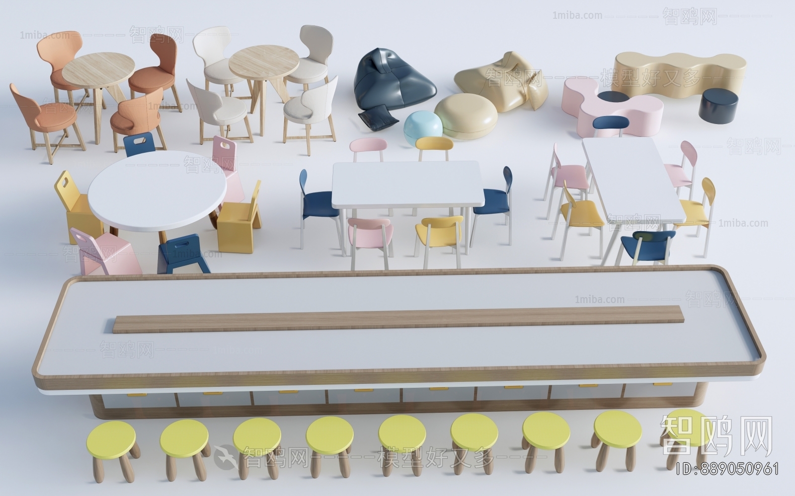 Modern Children's Table/chair