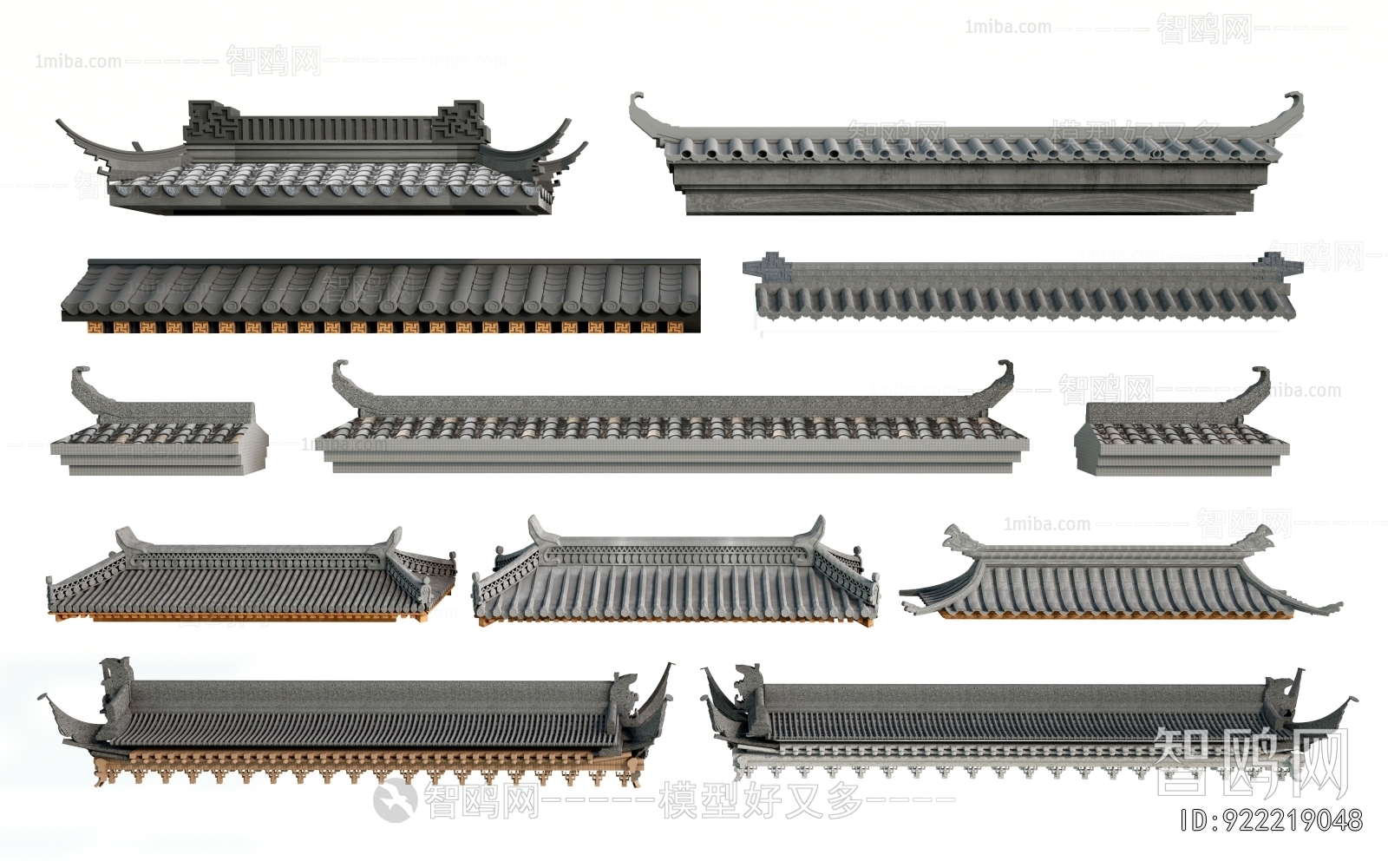 Chinese Style Building Component