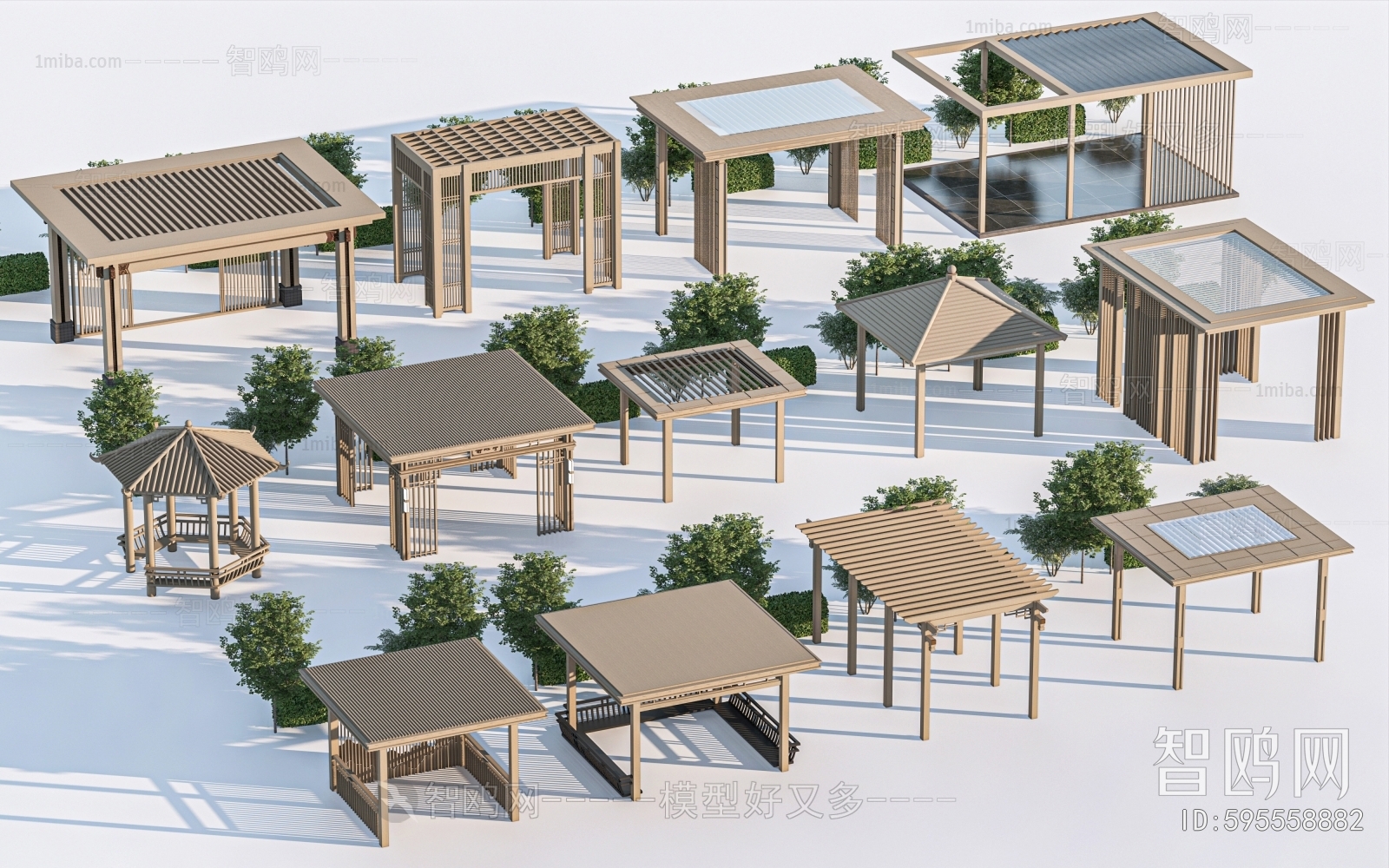 New Chinese Style Pavilion