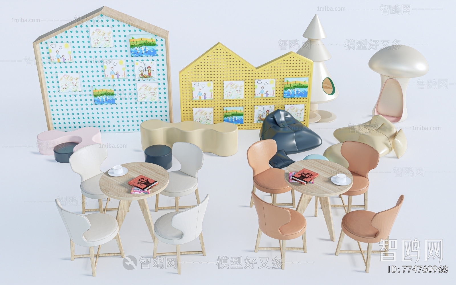 Modern Children's Table/chair