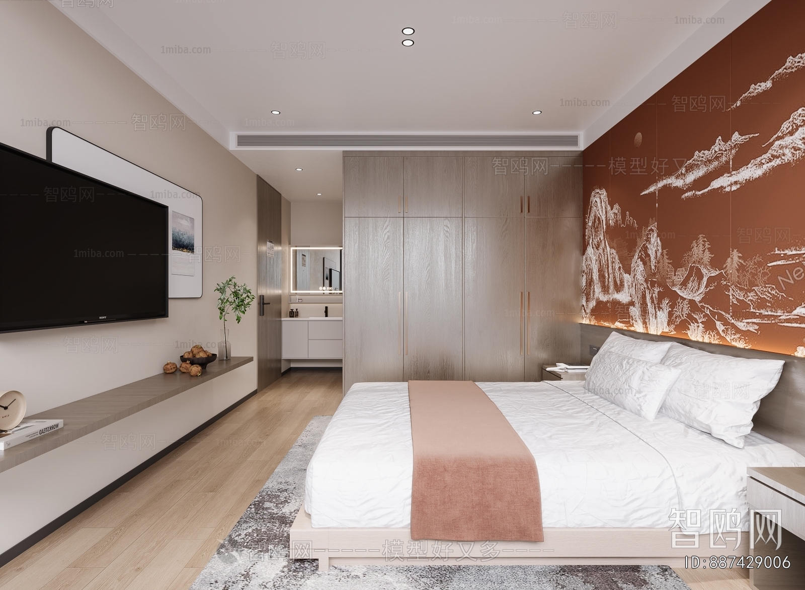 New Chinese Style Guest Room