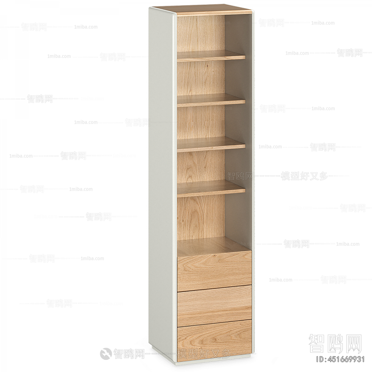 Nordic Style Bookcase