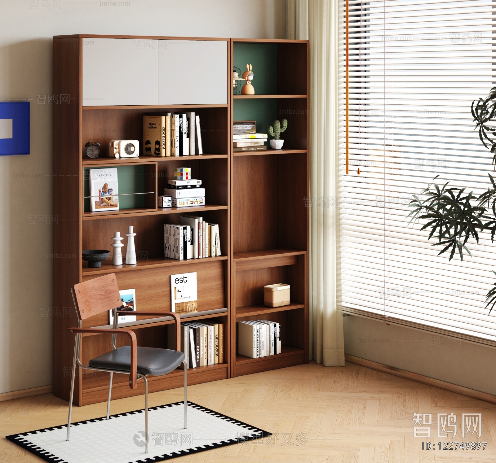 New Chinese Style Computer Desk And Chair