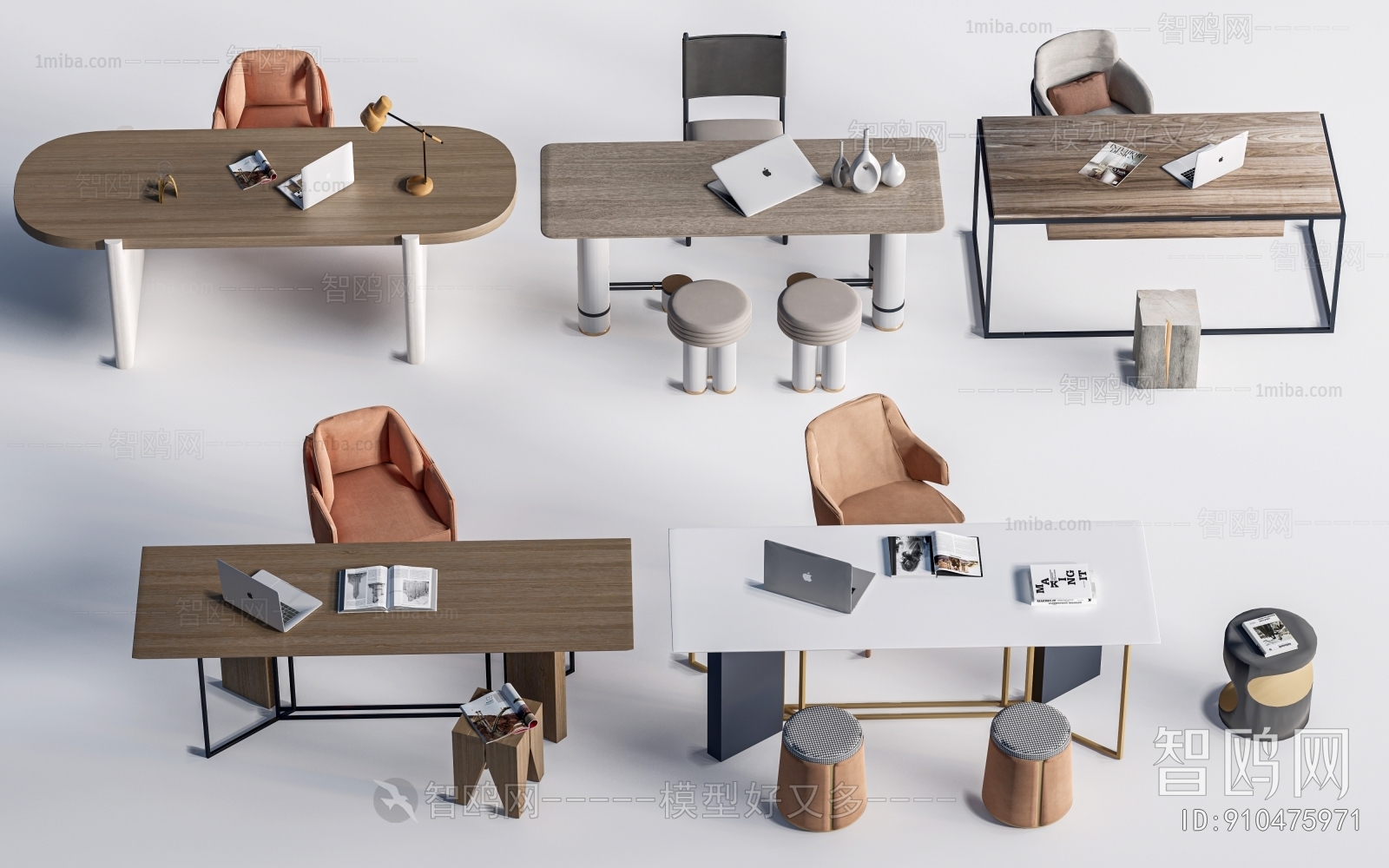 Modern Computer Desk And Chair