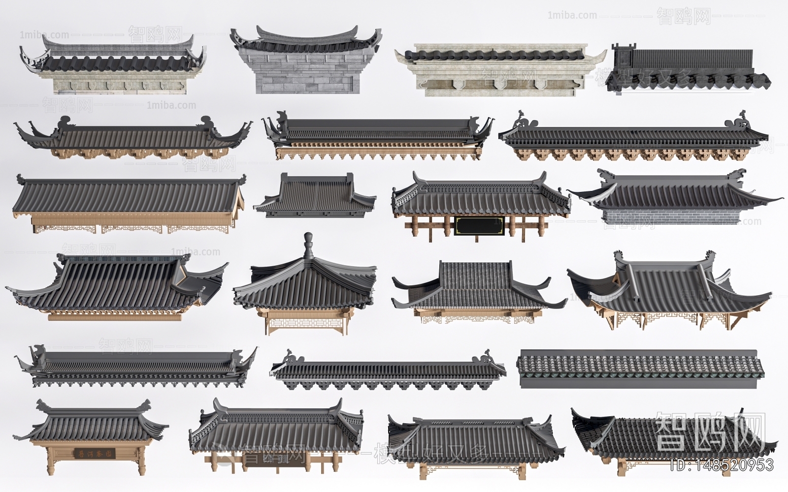 New Chinese Style Building Component