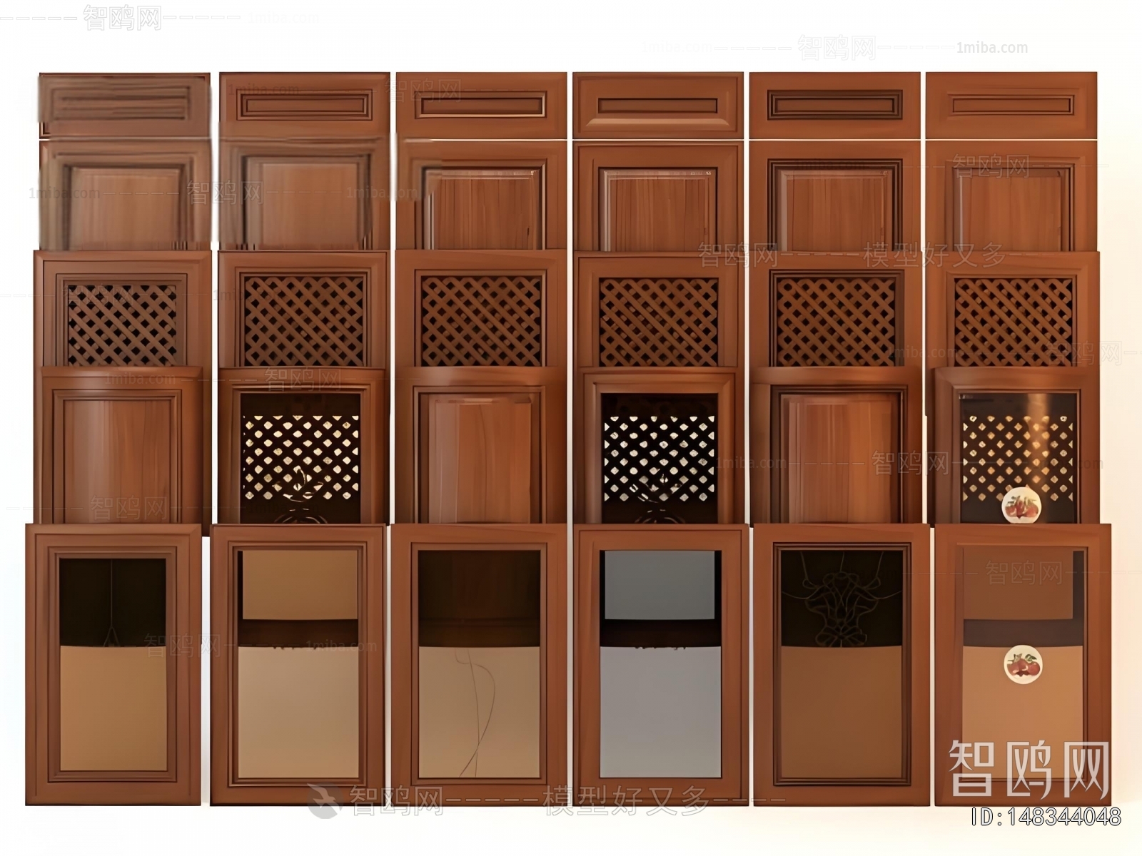 Simple European Style Door Panel